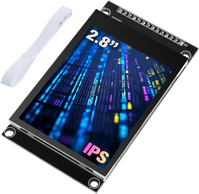 Hosyond شاشة LCD تعمل باللمس سعة 2.8 بوصة 240x320 IPS مع وحدة تحكم ILI9341V لنموذج Arduino R3/Mega2560 - Image 1
